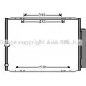 Радиатор кондиционера AVA QUALITY COOLING TO5568D 4045385207978 Lexus RX (XU30) 2 Внедорожник 3.3 330 (MCU38) 232 л.с. 2003 – 2005 ZZ 9Z9S