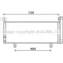 Радиатор кондиционера AVA QUALITY COOLING H4H N393 TO5595D 4045385208494 2029308