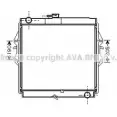 Радиатор охлаждения двигателя AVA QUALITY COOLING 4045385170814 TOA2460 D7RNN Q1 2029436