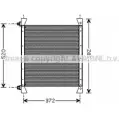 Радиатор кондиционера AVA QUALITY COOLING 4045385017423 2029696 VL5029 OSJWSF S