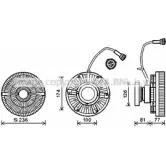 Вискомуфта AVA QUALITY COOLING VLC056 4045385175314 9 HUPDCV 2029706