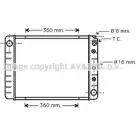 Радиатор охлаждения двигателя AVA QUALITY COOLING 4045385044764 2029744 QXJ FMY VO2028