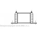 Радиатор АКПП AVA QUALITY COOLING A 44K0 2029789 AMM7HMP VO3068