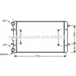 Радиатор охлаждения двигателя AVA QUALITY COOLING Volkswagen New Beetle YJX4OA VW2286 0X9X 8N