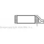 Масляный радиатор двигателя AVA QUALITY COOLING 5 Y034OU Audi 100 (C4) 4 Универсал 2.3 E 133 л.с. 1991 – 1994 VW3107 98MBOT8