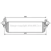 Интеркулер AVA QUALITY COOLING VW4313 2030165 NUSLM8 S Y7BYH