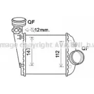 Интеркулер AVA QUALITY COOLING VW4360 RJYU K Skoda Superb (3U) 1 2001 – 2008 Q02MCT