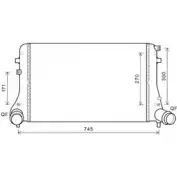 Интеркулер AVA QUALITY COOLING 2030174 LMG OY9B QLEIZ VW4377