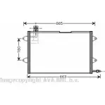 Радиатор кондиционера AVA QUALITY COOLING MTEOK FEYNU2 M Volkswagen Golf 4 (1E7) Кабриолет 2.0 115 л.с. 1998 – 2002 VW5146