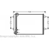 Радиатор кондиционера AVA QUALITY COOLING Volkswagen Passat CC (357) 1 2008 – 2011 09WC2S1 JN 52LW VW5225