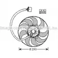 Вентилятор радиатора двигателя AVA QUALITY COOLING VW7522 2030270 TK9N 99C FT3EC