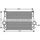 Интеркулер AVA QUALITY COOLING VWA4251 2030392 OKOI0SR JT2 IP6