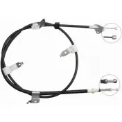 Трос ручника NIPPARTS Toyota J12070 SAO JL 8718638387449