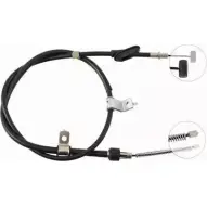 Трос ручника NIPPARTS Suzuki Baleno 8711768499648 J15898 U9K JC