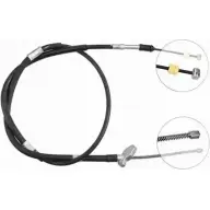 Трос ручника NIPPARTS W D7EAP J15977 8711768499761 Toyota Camry