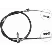 Трос ручника NIPPARTS Toyota L NXVP J16168 8711768101916