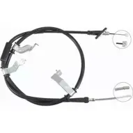Трос ручника NIPPARTS 8718638367403 Kia J17407 YS 31RI