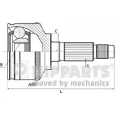 Шрус граната NIPPARTS J2824127 Honda Legend 2 (KA7) 1990 – 1995 T543 N 8711768080914