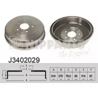 Тормозной барабан NIPPARTS J3402029 8711768089436 HGGL 5 2037928