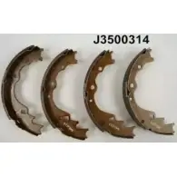 Тормозные колодки NIPPARTS J3500314 DQQIV T 8711768090098 2037983