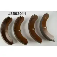Тормозные колодки NIPPARTS YQ 3W1JZ 8711768054434 J3502011 2038037
