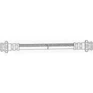 Тормозной шланг NIPPARTS J3701034 QEGGI L Nissan Primera (W10) 1 Универсал 1.6 i 90 л.с. 1990 – 1998 8711768058456