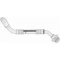 Тормозной шланг NIPPARTS 8711768114527 MWT7S C Nissan Navara (D22) 1 Пикап 2.5 D 4x4 133 л.с. 2001 – 2025 J3701067