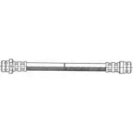 Тормозной шланг NIPPARTS J3705009 8711768059316 4 CY3ZE Mitsubishi Galant 7 (E5, E7, E8) 1992 – 1996