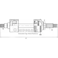Приводной вал NIPPARTS 8718638425561 I6 TUPRJ 2045168 N2802009