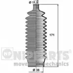 Пыльник рулевой рейки NIPPARTS YJWRY F N2843018 8711768849498 Mazda Demio