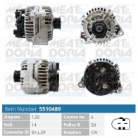 Генератор MEAT & DORIA HM 8CQ 5510489 1440467831