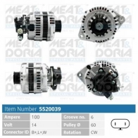 Генератор MEAT & DORIA 1437638288 0DV O2 5520039