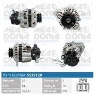 Генератор MEAT & DORIA Mitsubishi L200 5535128 M IGRD