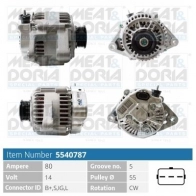 Генератор MEAT & DORIA 1440468000 SA Z12 5540787