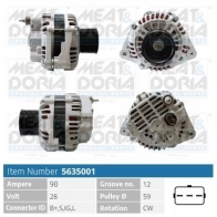 Генератор MEAT & DORIA K5ZF 7S 1440468019 5635001