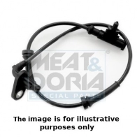 Датчик АБС MEAT & DORIA 0BJO MG Nissan Micra (K12) 3 2002 – 2010 90754E