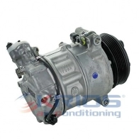 Компрессор кондиционера MEAT & DORIA Ford Focus 3 (CB8) Хэтчбек 1.6 TDCi ECOnetic 105 л.с. 2012 – 2024 I RY4G6 K11517