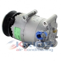 Компрессор кондиционера MEAT & DORIA Ford C-Max 2 (CB7, CEU) Гранд Фургон 1.6 EcoBoost 150 л.с. 2010 – 2024 K18082 8 MCAPS