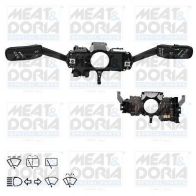 Подрулевой переключатель MEAT & DORIA Volkswagen Polo (6R1, 6C1) 5 Хэтчбек 1.8 GTI 192 л.с. 2014 – 2025 G 728XNB 23703