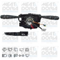 Подрулевой переключатель MEAT & DORIA Peugeot 208 1 (CC, CR) 2012 – 2019 23709 Q3GAS H