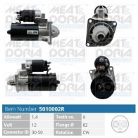 Стартер MEAT & DORIA Opel Zafira (B) 2 2005 – 2014 5010002R Z IITJ26