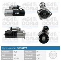 Стартер MEAT & DORIA Audi A4 (B6) 2 2000 – 2004 DT8U Y 5010177