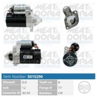 Стартер MEAT & DORIA LAU LBO7 Hyundai Accent (MC) 3 2005 – 2011 5015290