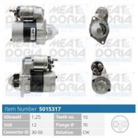 Стартер MEAT & DORIA 5015317 Mercedes B-Class (W245) 1 2005 – 2011 HN9GY 4F
