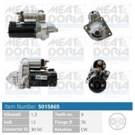 Стартер MEAT & DORIA 5015865 K IDC8 Bmw 3 (E46) 4 Купе 3.2 M3 343 л.с. 2000 – 2006