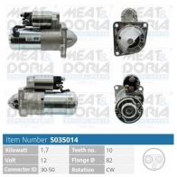 Стартер MEAT & DORIA 5035014 Opel Zafira (B) 2 2005 – 2014 5 OZULC