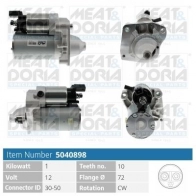 Стартер MEAT & DORIA K S5DJ1Y Peugeot 108 5040898