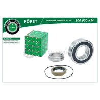 Подшипник полуоси LADA 2121, 2123 (комплект) (40x80x23) B-RING 9IK OI 1441289713 BLK0421R