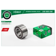 Подшипник ступицы FORD Mondeo III (00-) (передний) (40x75x37 с ABS) (BS1075) B-RING 5I6WX8 6 BS1075 1441289726