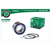 Подшипник ступицы OPEL Astra F (92-) (передний комплект) (39x74x39) B-RING 1441290065 BK1705 BPT 06O
